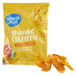 GENUSS PLUS Trockenfrüchte Mango-Streifen 100,0 g