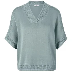 V-Pullover Peter Hahn blau, 36