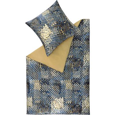 Bettwäsche ESPRIT "Paula", blau, B/L: 135cm x 200cm, 1 Stk., 1 Stk., Satin, B/L: 80cm x 80cm, 2 Stk., Satin, Obermaterial: 100% Baumwolle, Bettwäsche, Bettwäsche, aus beständigerer Baumwolle