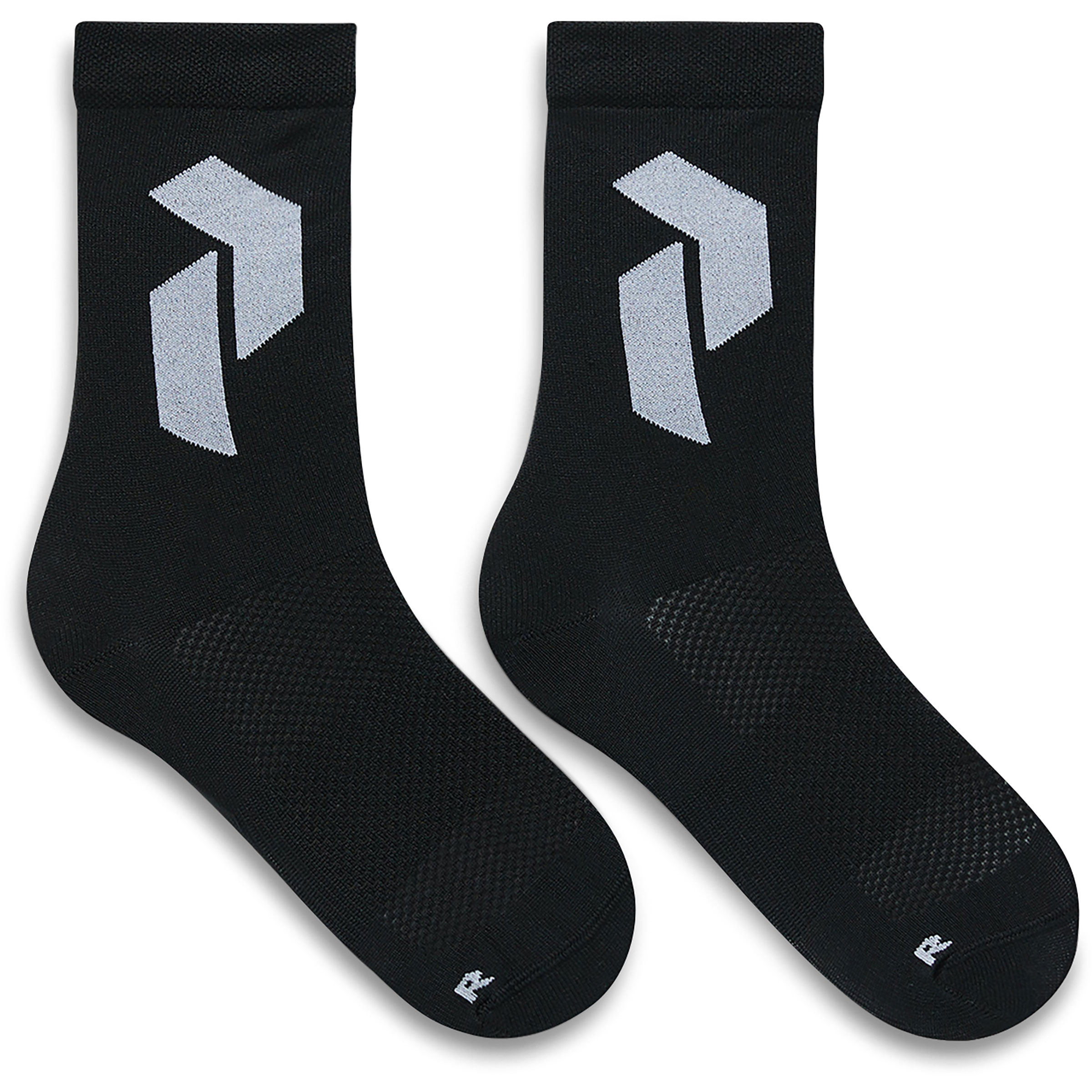 Peak Performance 2er Pack Freizeitsocken schwarz Größe 42 Lifestyle Elastisch