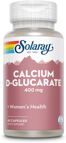 Solaray D-Glucarate Calcium 200 mg 60 Cápsulas