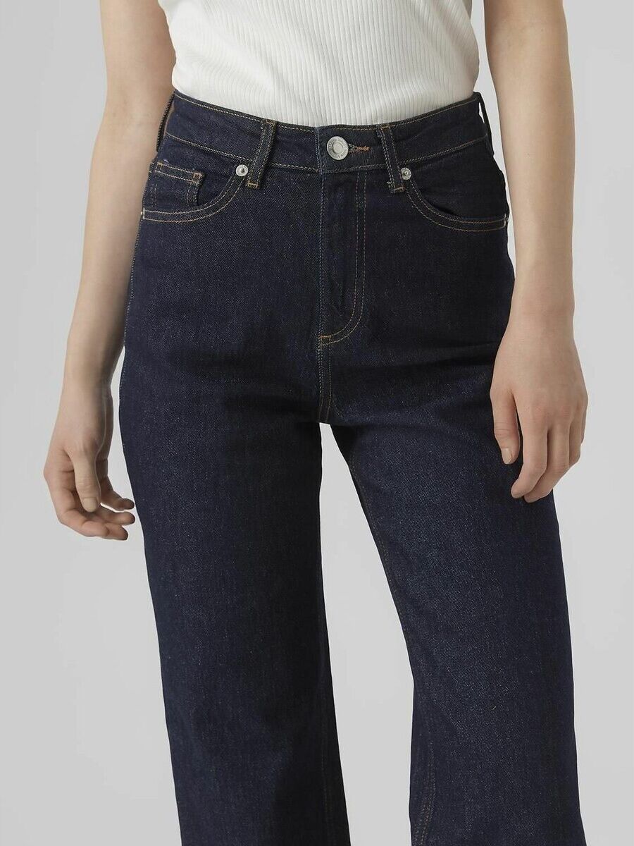 VERO MODA Jean large, taille haute
