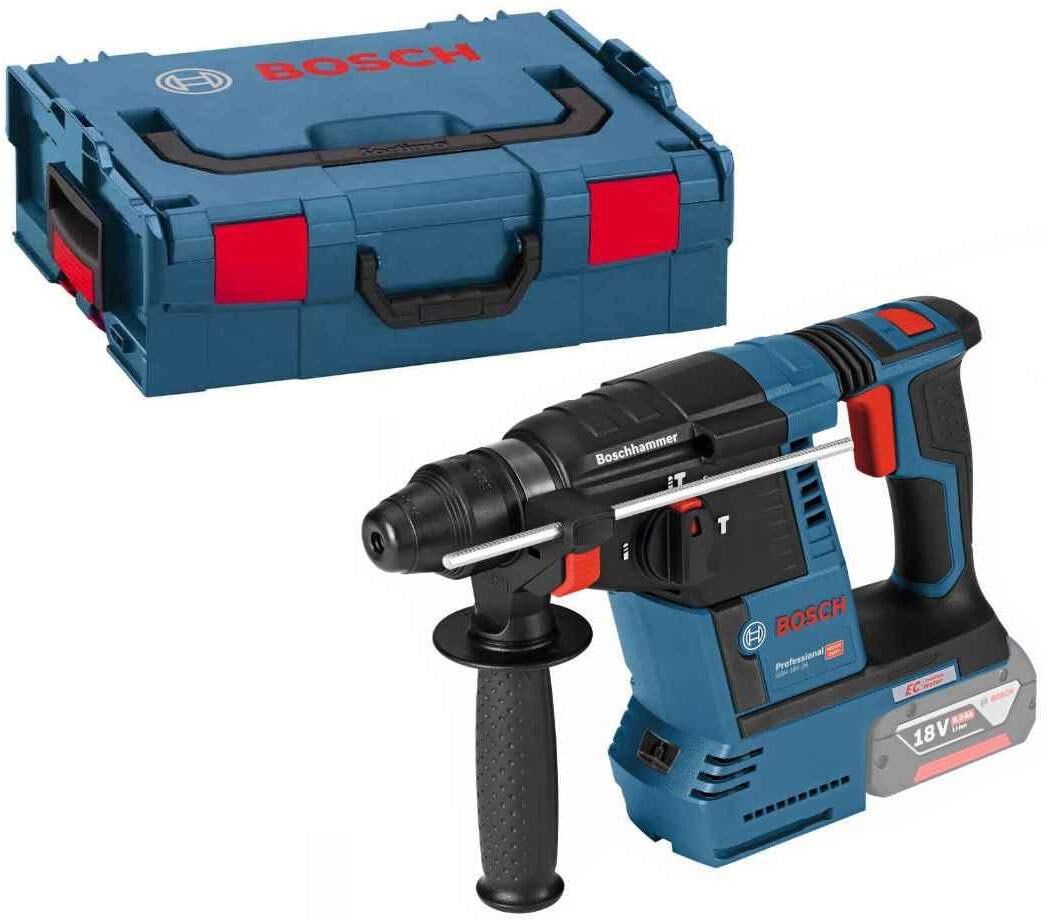 Akku-Bohrhammer BOSCH PROFESSIONAL "GBH 18V-26 Solo", blau, Bohrmaschinen, Akku-Bohrhammer blau Einheitsgröße