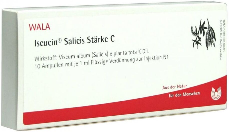 Wala Iscucin Salicis Stärke C Ampullen
