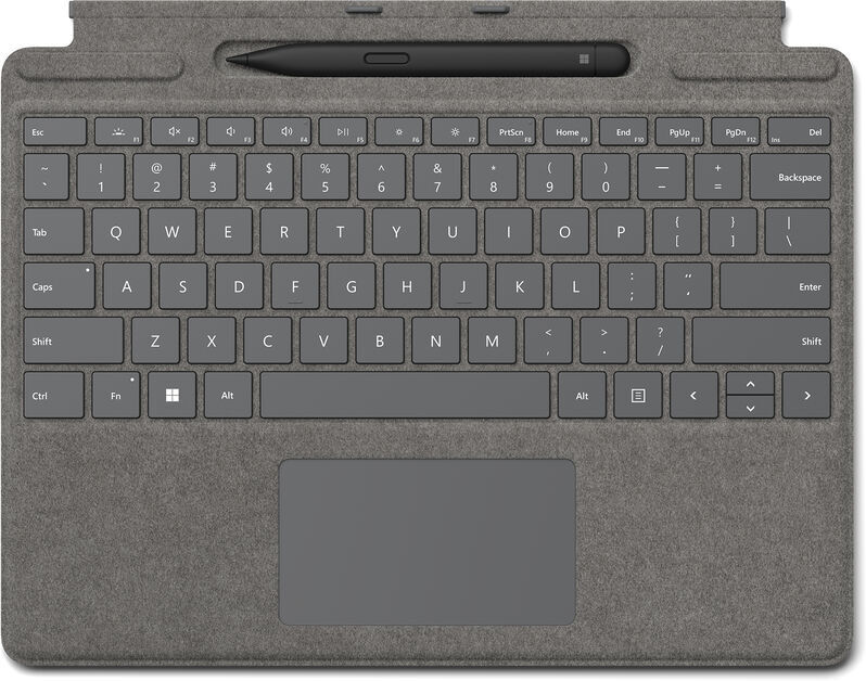 Microsoft Surface Pro Teclado Platino con Slim Pen 2