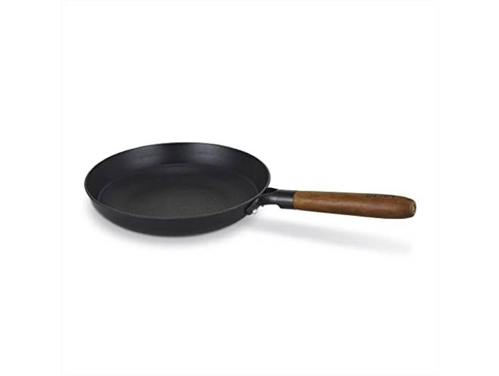 BEKA CLASSIC Poêle 24 cm acier emmaillé poignée acacia Mandala\, Black