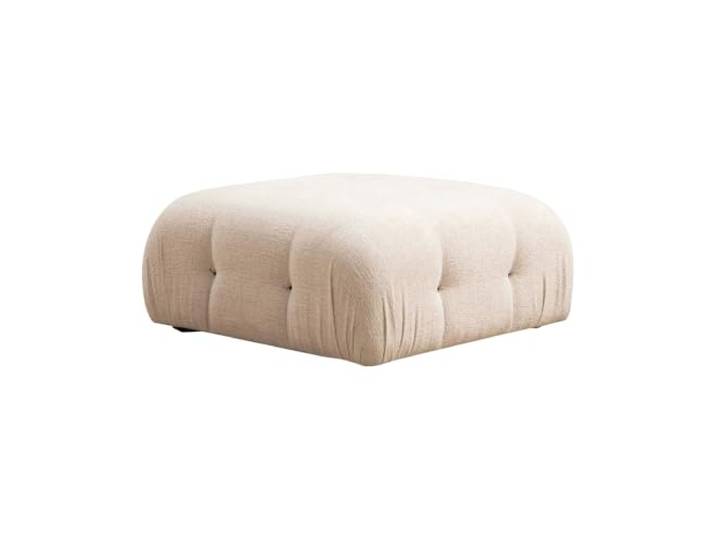 Produce Shop Fußhocker aus Stoff 95x95cm Bubble PT - Beige