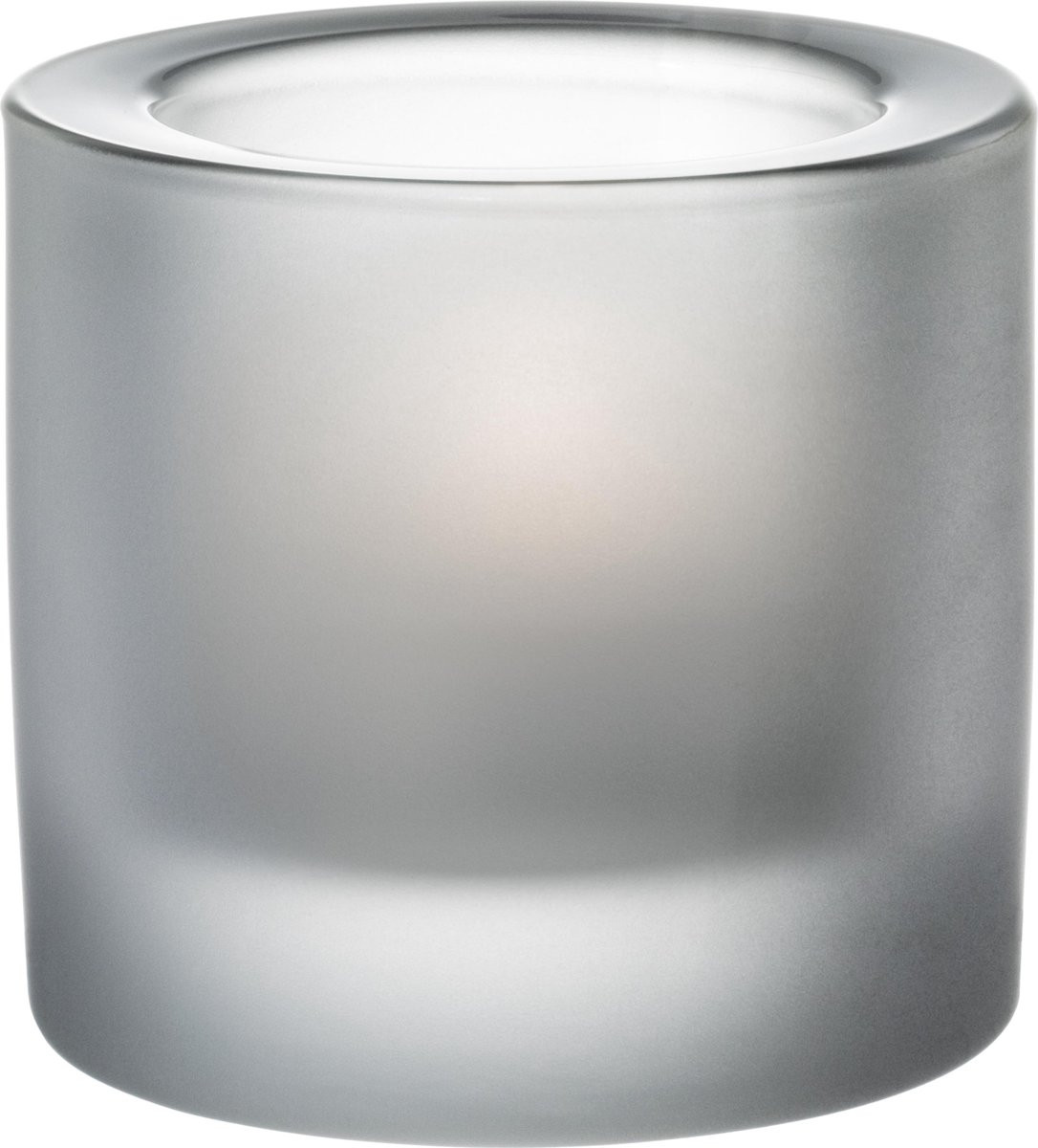Iittala Kivi Theelichthouder Glas Mat 60mm