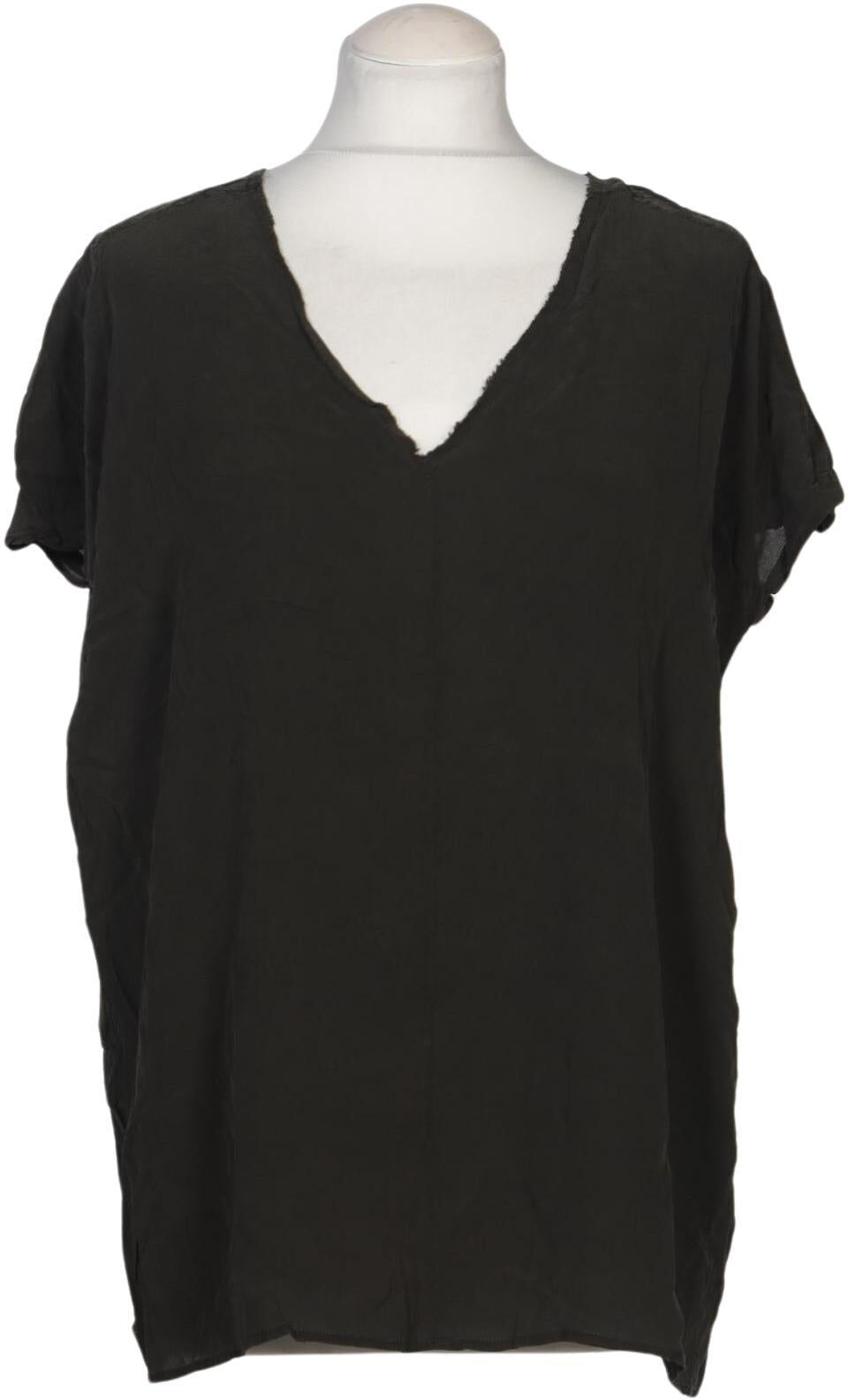American Vintage Damen Bluse, Schwarz, Gr. XS, Seide - Second Hand