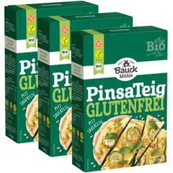 3er-Pack Bauck Mühle PinsaTeig Bio