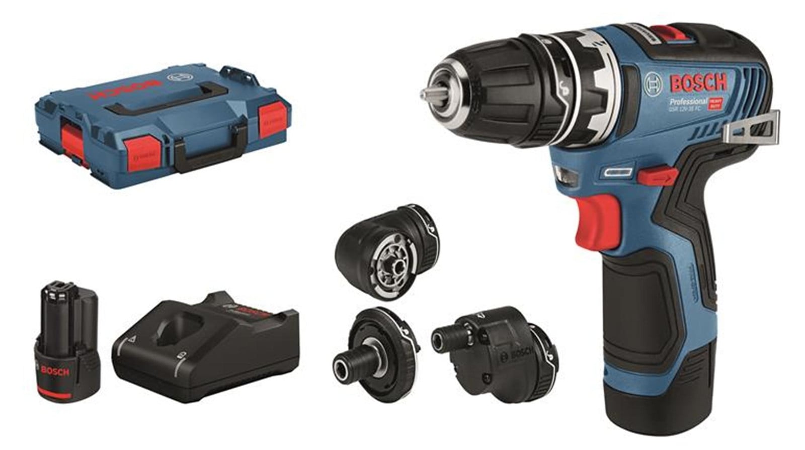 Bosch GSR 12V-35 FC Flexi Clic Akku-Bohrschrauber 06019H3000