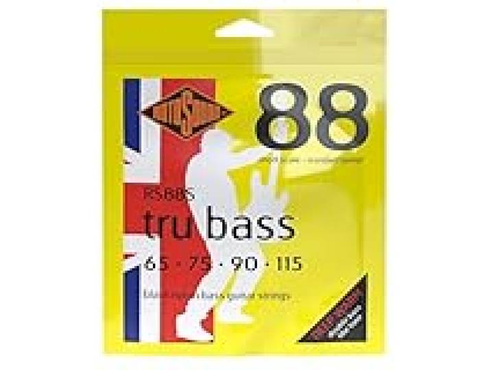 Rotosound, Corde basse électrique Tru Basse 88, jeu 4 cordes court standard //diapason court (30 /760mm)