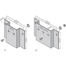 Lapp Zubehör Montageplatten-MKK-21 52026062