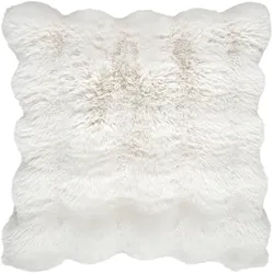 Fellkissen Bella Naturfarben ca. 45x45cm