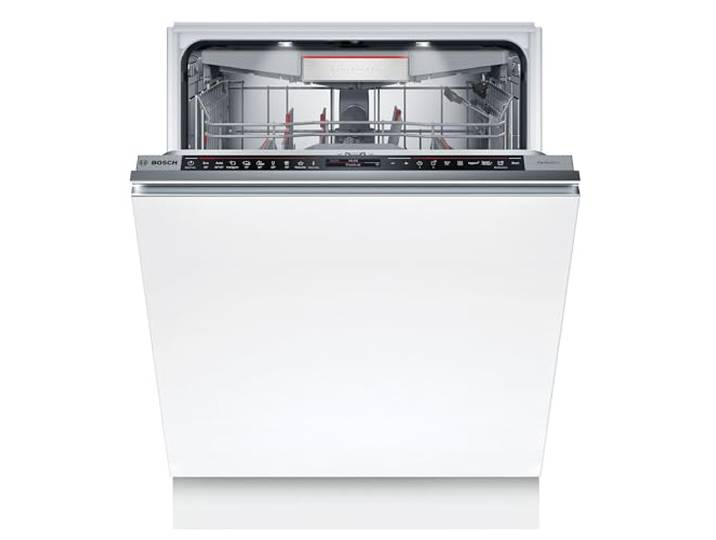 Bosch SBD8TCX04E, Serie 8, Smarter XXL-Geschirrspüler Vollintegriert 60 cm, Besteckschublade, Spülmaschine Made in Germany, Zeolith Trocknung, starke Reinigung, besonders Leise, Rackmatic, AquaStop