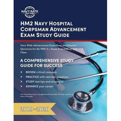 HM2 Navy Hospital Corpsman Advancement Exam Study Guide, Taschenbuch von Navy Rate Test Prep, Navy Rate Test Prep, 978-1-63530-572-2