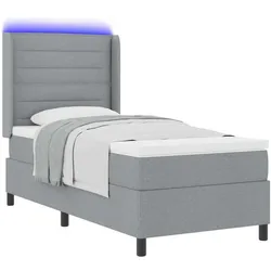 vidaXL, Boxspringbett, Addisyn Lines design (90 x 190 cm)