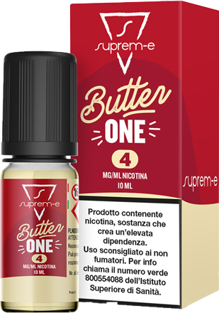 Suprem-e Butterone Liquido Pronto 10ml Fragola Burro D'Arachidi Vaniglia