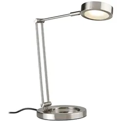 Paulmann LED Schreibtischleuchte Zed  3000K 359lm 5W Eisen gebürstet 70245