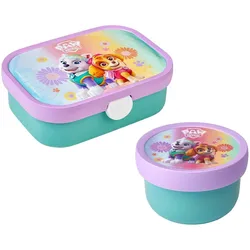 Mepal Campus Obst- und Bentobox Paw Patrol Girls, Lunchbox, Violett, Türkis