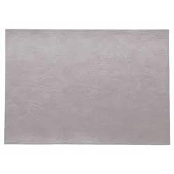 ASA Selection Tischset Vegan Leather 46 x 33 cm Polyurethan Grau