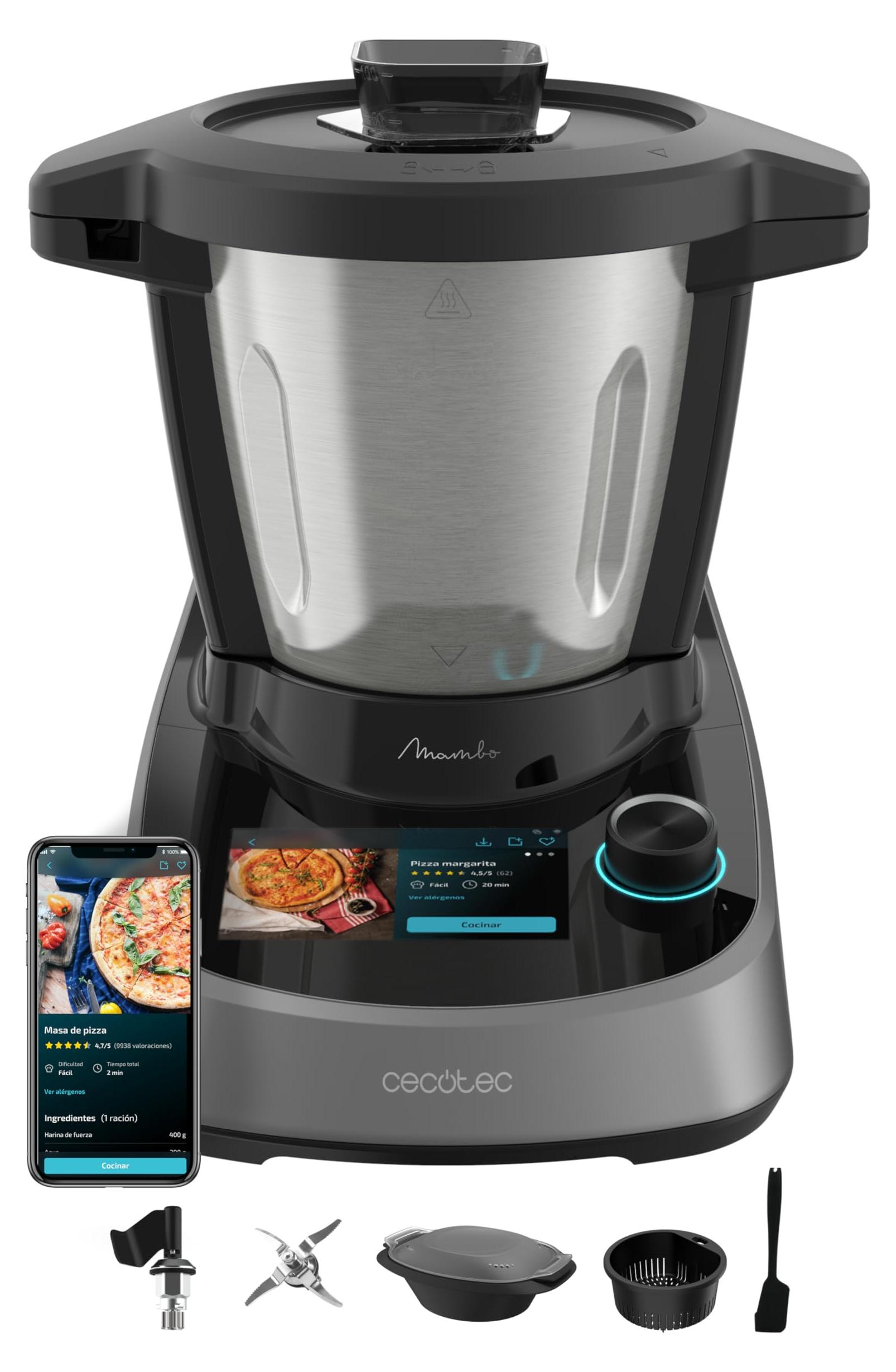 Cecotec Smarte Küchenmaschine Mambo Touch Daily, 37 Funktionen, OneClick