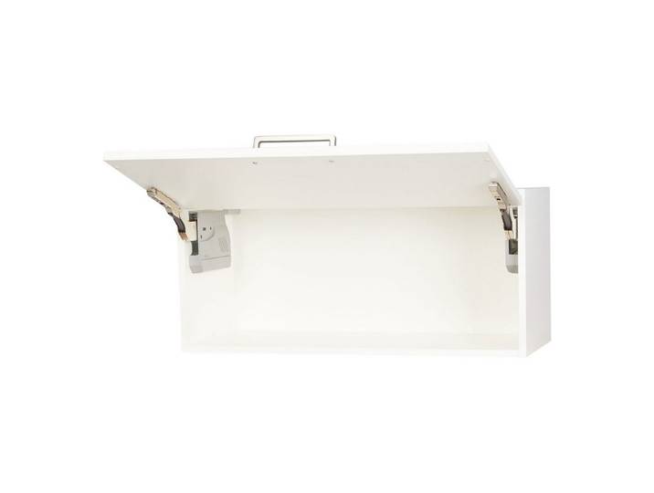 nobilia® Klapphängeschrank WK 60-36 Metallgriff Schwarz 726, hochwertig + komplett vormontiert