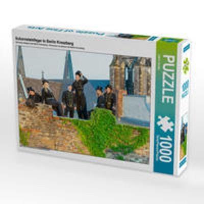 CALVENDO Puzzle Schornsteinfeger in Berlin Kreuzberg | 1000 Teile Lege-Größe 64x48cm Foto-Puzzle für glückliche Stunden