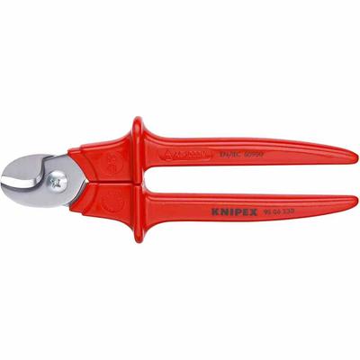KNIPEX Kabelschere, mechanisch Einhand, Ø16mm, 70mm², L230mm, VDE geprüft
