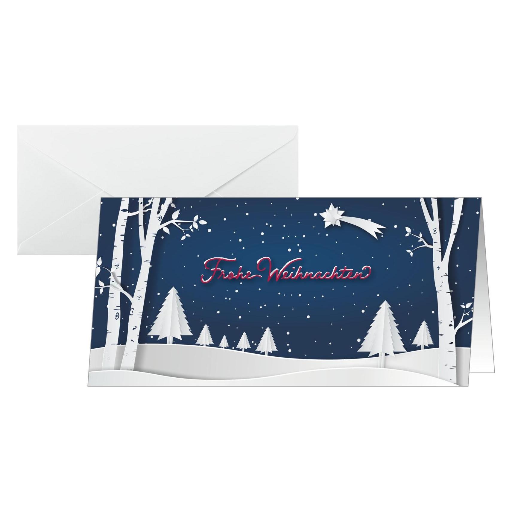 Sigel Weihnachts-Karten (inkl. Umschläge) (25 Stk.) (DS087)
