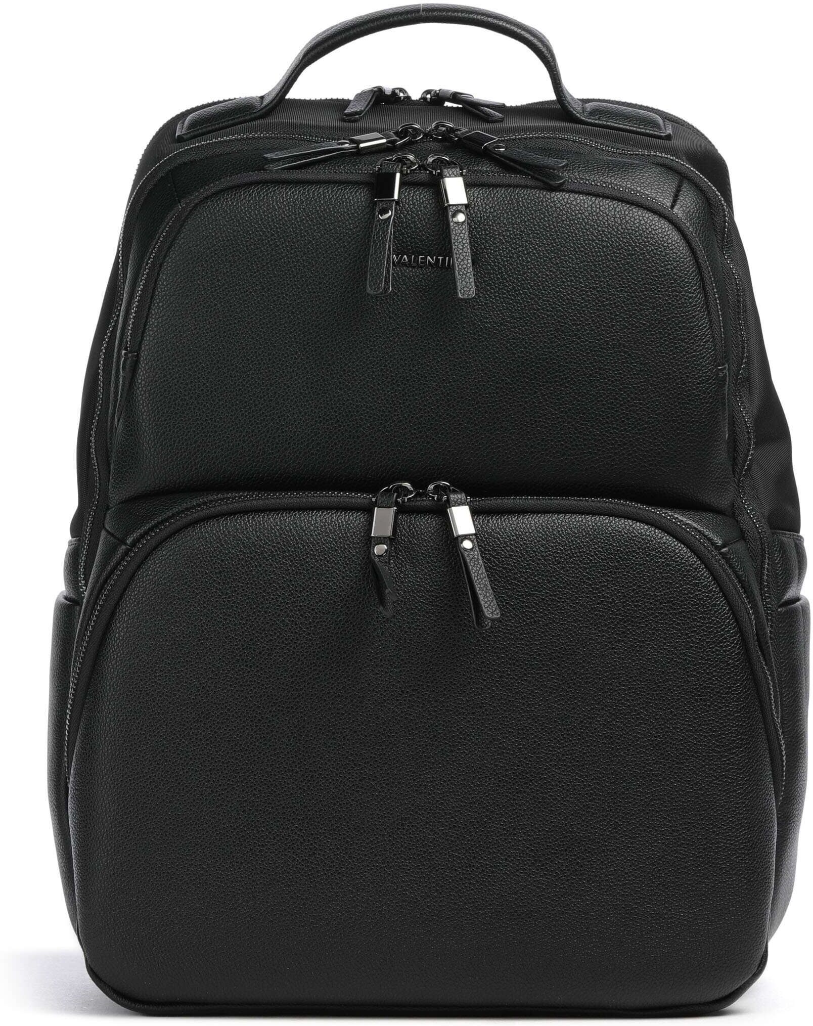 Valentino Bags Vibe Rucksack aus Leder, schwarz