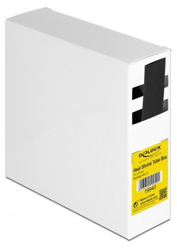 Delock 19940 Krimpkous zwart polyolefine 70 cm 2:1 70 - 125 °C