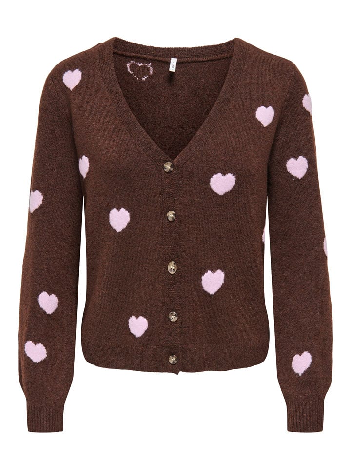 ONLY Cardigan in Braun - L