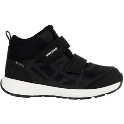 Viking, Unisex, Wanderschuhe, Veme Reflex Mid GTX 2V (28), Schwarz