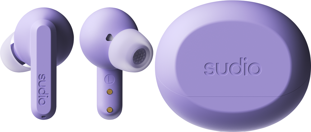 Sudio A3 Pro ANC True Wireless Earbuds - Purple