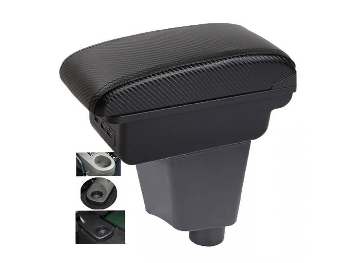 Boîte de rangement pour accoudoir de voiture Clio, Captur, Clio 3, 4, III, IV, boîte de rangement pour accoudoir central, support pour les coudes des conducteurs et des passagers.