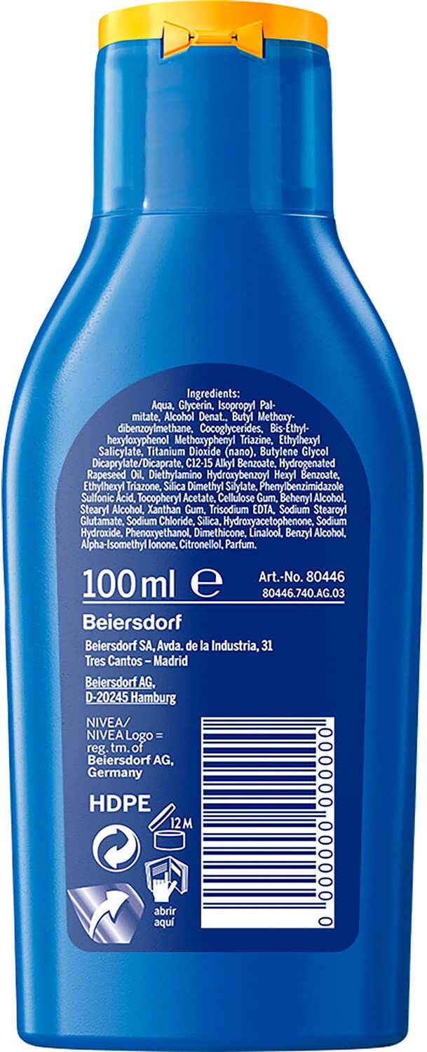NIVEA Sun Protege Hidrata Leche Solar SPF50+ 100 ml