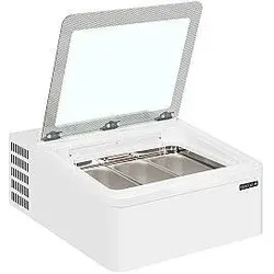 Professionelle Speiseeis-Gefriertruhe Tefcold ICE3 für 3 Napoli-Behälter, 29 l