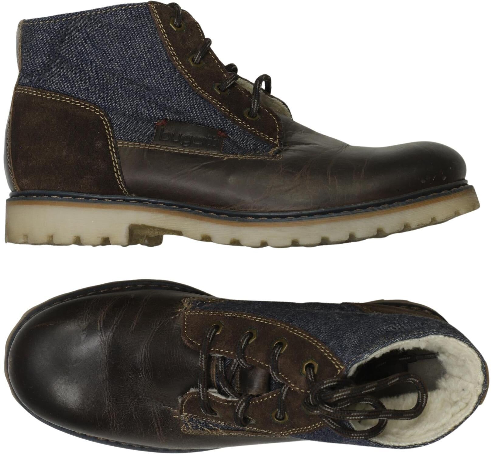 Bugatti Herren Stiefel, Mehrfarbig, Gr. EU 42, Leder - Second Hand