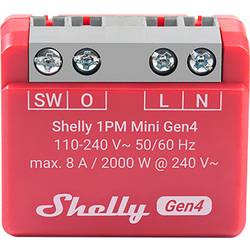 Shelly 1PM Mini Gen4 Funk-Schalter Wi-Fi SHELLY_1PM_MINI GEN4