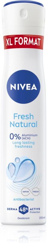 NIVEA Fresh Natural déodorant en spray pour femme 200 ml