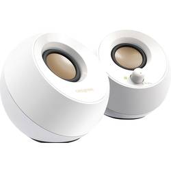 Creative Pebble RGB 2.0 PC-Lautsprecher Kabelgebunden 4.4 W Weiß 51MF1725AA001