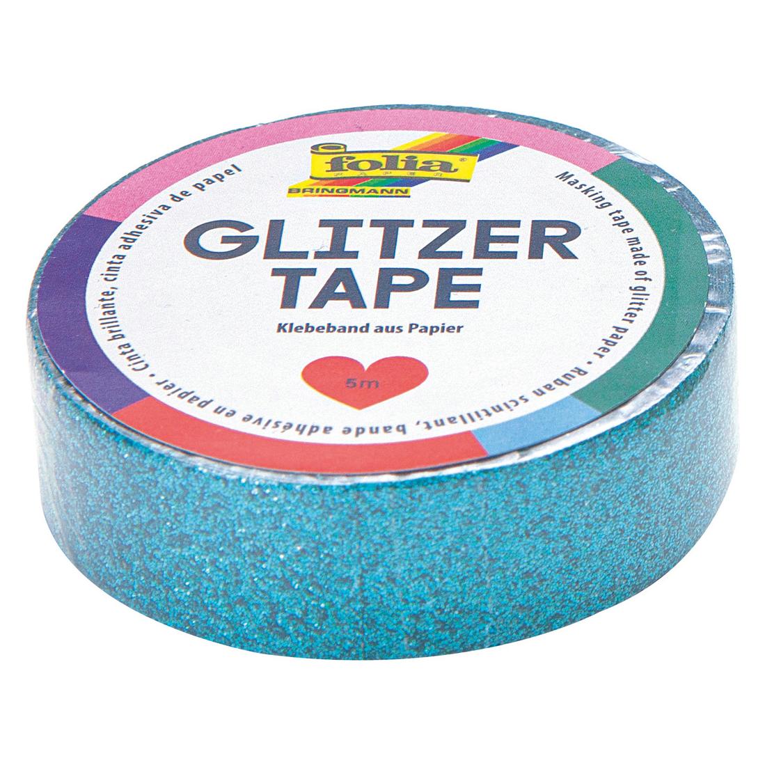 Magni Glitzer-Tape, türkis 15mmx5m (32831717)