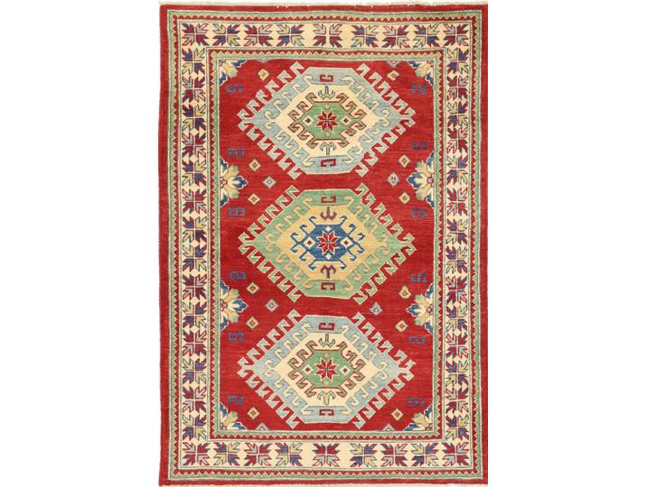 Kazak Teppich 101x147 Handgeknüpft Orientteppich Wolle