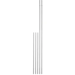 Metallstäbe, 5 mm Ø, 5 Stück, verschiedene Längen