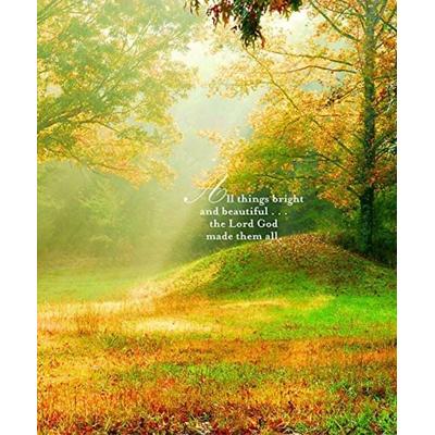 All Things Bright Fall Bulletin 2012, Large Size (Package of 50)