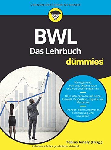Tobias Amely - BWL für Dummies. Das Lehrbuch - Preis vom 12.10.2026 11:37:12 h