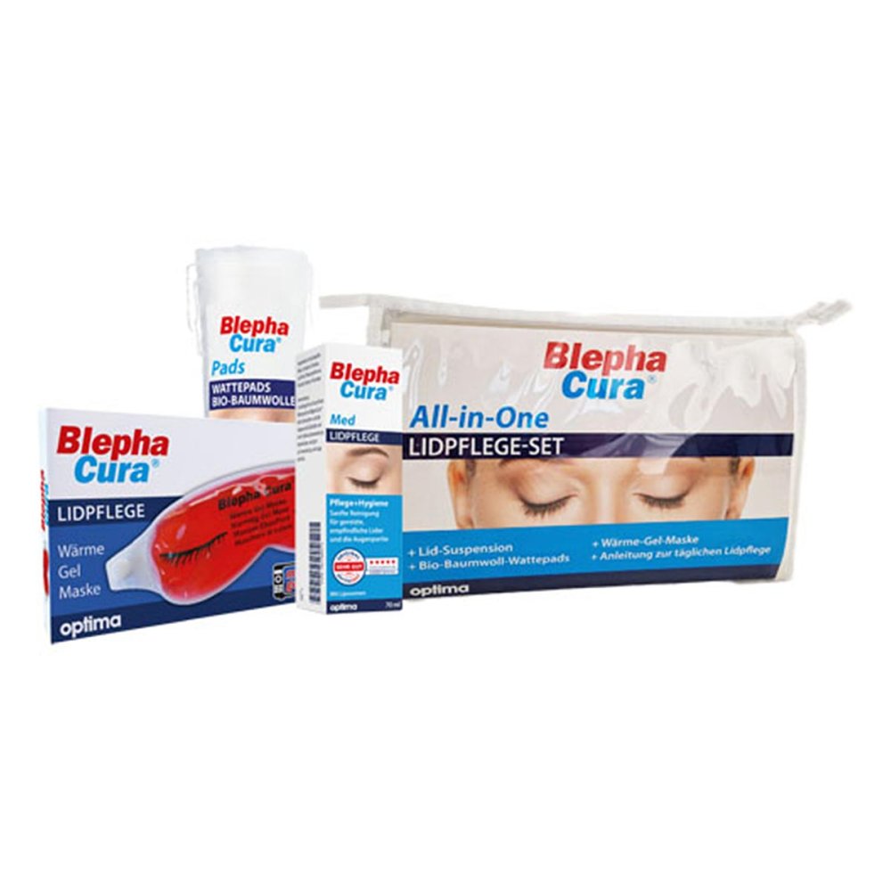 OPTIMA Pharmazeutische GmbH BlephaCura All-in-One LIDPFLEGE-SET 18831670