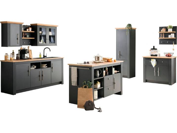 OTTO home Küche KS-Westminster, Breite 366 cm, ohne E-Geräte