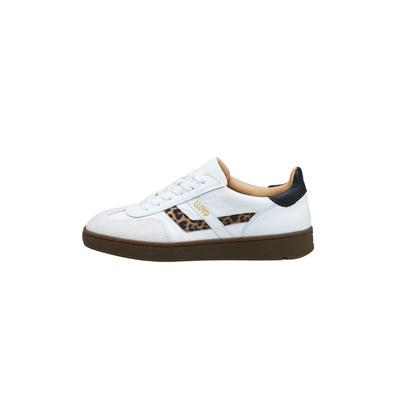 Sneaker LLOYD "Hochwertiger Sneaker", Damen, Gr. 38, weiß (altweiß), Leder, Schuhe Sneaker, mit modernem Design